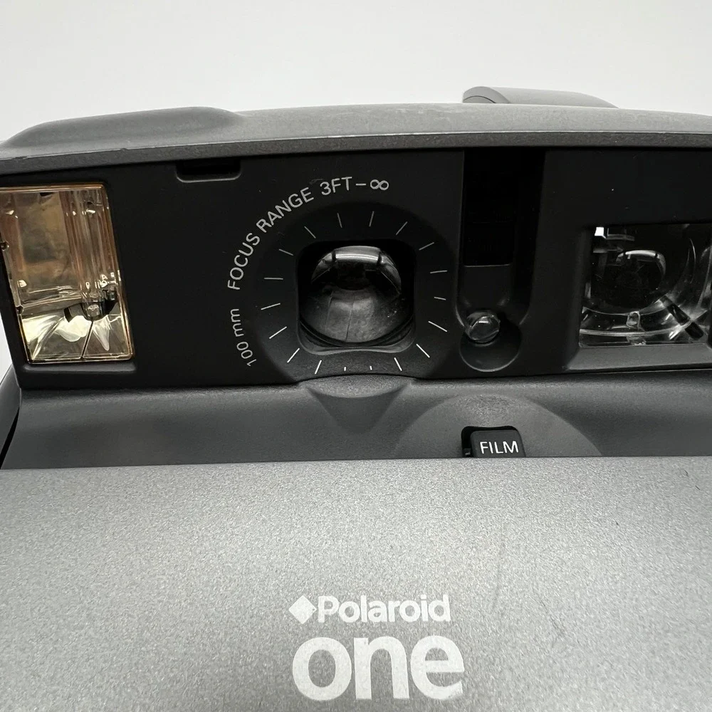 Polaroid One Vintage Instant Camera Silver / Gray Retro Film Photography Gift